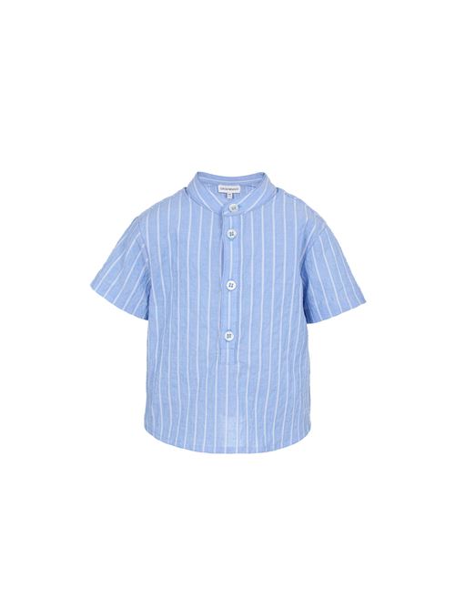 Camicia, bambino, logata. EMPORIO ARMANI | 3RHCJ4 4N7MZF712